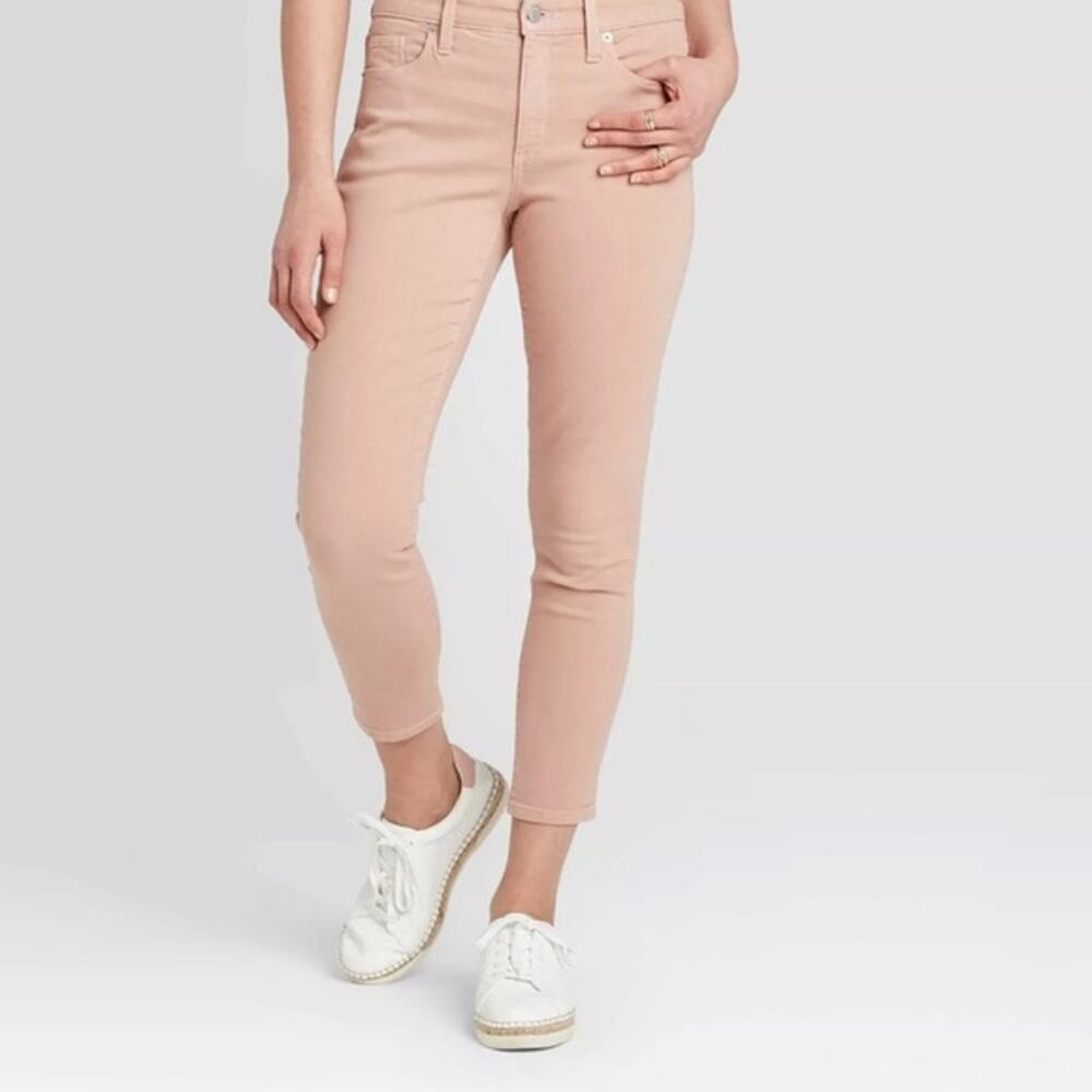 Universal Thread High Rise Skinny Crop Jeans 6